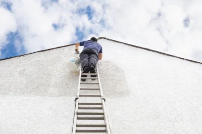 Peinture extérieure à Courmemin — façades et ravalement